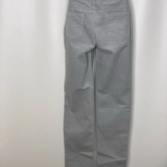 Gymboree sequin skinny gray corduroy pants 8 - Picture 2 of 2